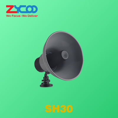 30 ওয়াট আউটডোর আইপি হর্ন স্পিকার ওয়াল মাউন্টেড EN 61000-3-2:2014