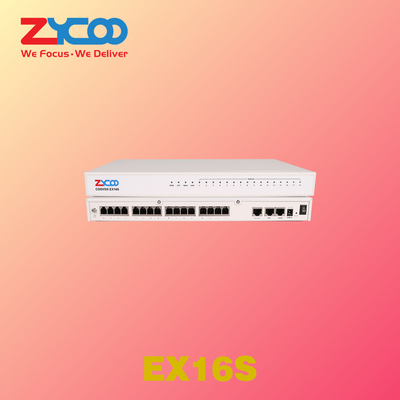 16 X RJ11 FXS Ip অ্যানালগ গেটওয়ে 2 X 10/100Mbps সমস্ত আইপি এক্সটেনশন সহ