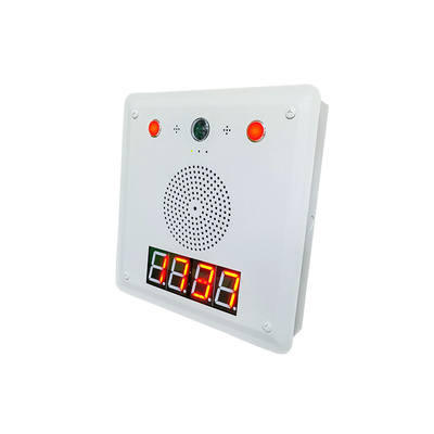নেটওয়ার্ক স্কোয়ার 10W IP PA স্পিকার সিস্টেম Poe সতর্কতা ফ্ল্যাশার ক্যামেরা সহ
