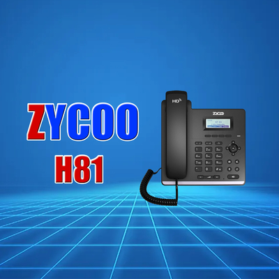 EN 55032:2015 2.8 ইঞ্চি 320x240 LCD কালার স্ক্রীন সহ VoIP ডেস্ক ফোন