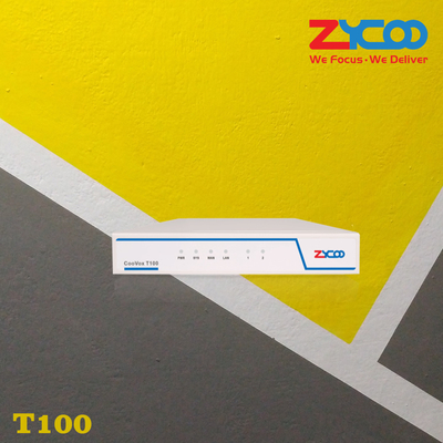 Zycoo Coovox T100 PBX টেলিফোনি ছোট অফিস ভিওআইপি ফোন সিস্টেম
