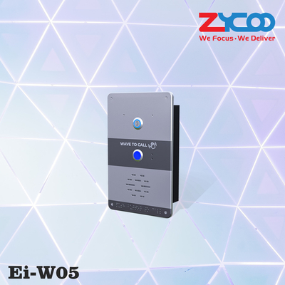 Ei সিরিজ ভিডিও SIP ভিত্তিক PoE ইন্টারকম 4 মডেল জারা প্রতিরোধী অ্যালুমিনিয়াম কেসিং