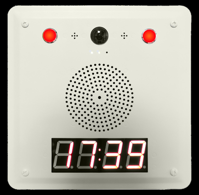 ফ্রিকোয়েন্সি 70Hz – 20KHz আইপি নেটওয়ার্ক স্পিকার বিল্ট ইন মাইক্রোফোন সহ